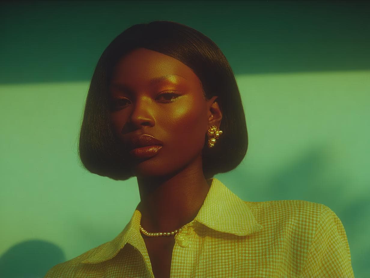 Golden hour portrait with sunglasses